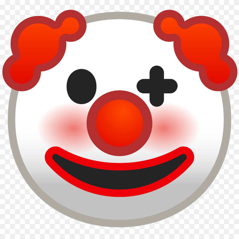 Clown Face Svg Clown Face Emoji Google Clown Emoji, Performer, Person, Food, Ketchup Free Transparent Png