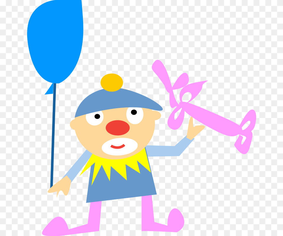 Clown Fingerplays, Balloon, Face, Head, Person Png