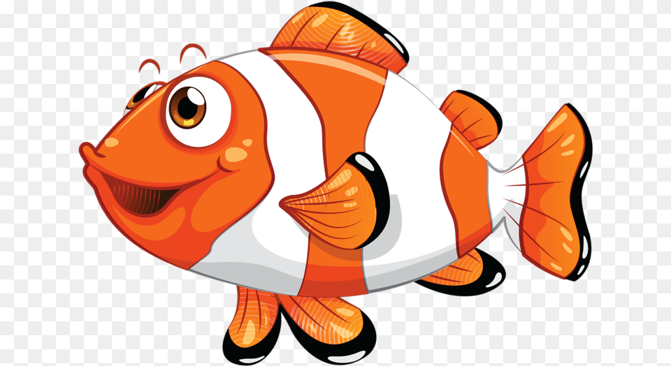 Clown Fish Clipart Fish Nemo Clipart, Animal, Sea Life Free Png
