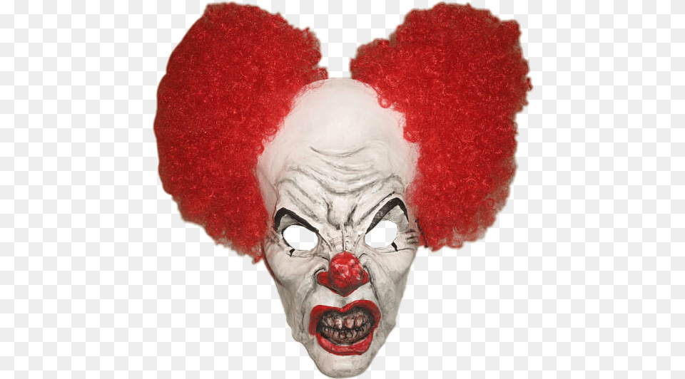 Clown Hair Transparent Clipart Clown, Person, Face, Head, Performer Free Png Download