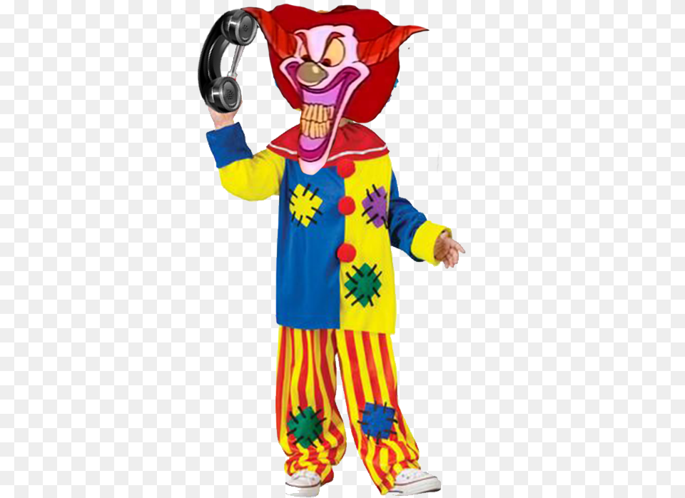 Clown Halloween Costumes Boys, Clothing, Costume, Person, Performer Free Transparent Png