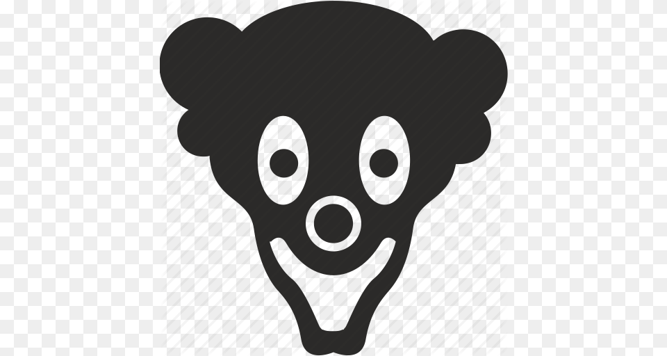 Clown Halloween Joker Mask Smile Icon, Baby, Person, Animal, Canine Png