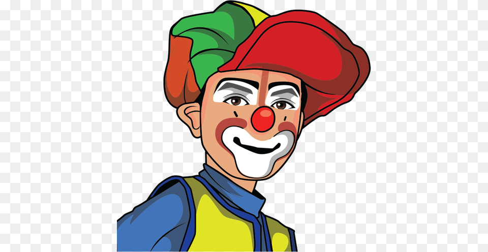 Clown Image, Performer, Person, Face, Head Free Png Download