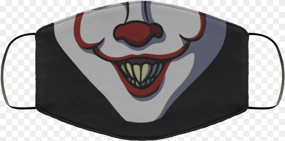 Clown Mouth It Pennywise Face Mask Halloween Jason Voorhees Face Masks, Accessories, Bag, Handbag, Cushion Free Png