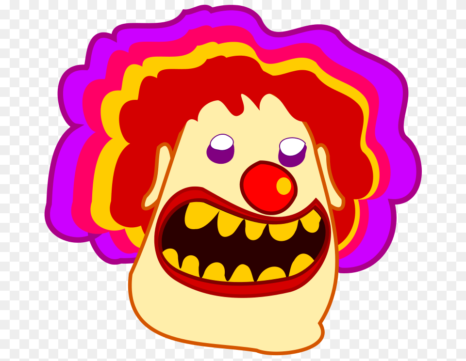 Clown Payaso Vector, Performer, Person, Food, Ketchup Free Png