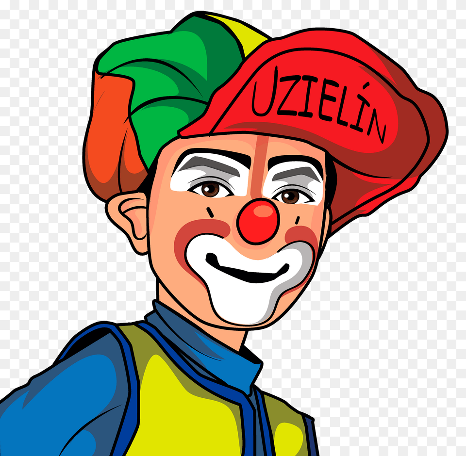 Clown Portrait Clipart, Baby, Performer, Person, Face Png