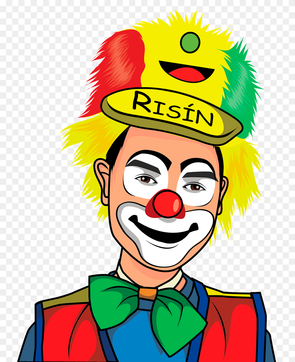 Clown Portrait Clipart, Baby, Performer, Person, Face Png