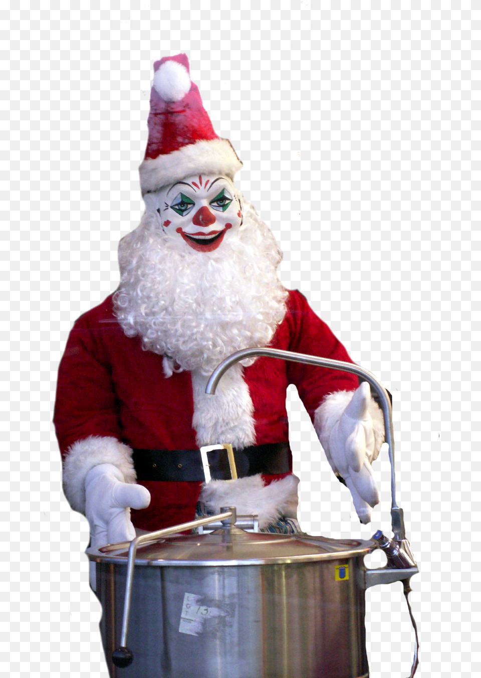 Clown Santa, Person, Face, Head, Animal Free Transparent Png