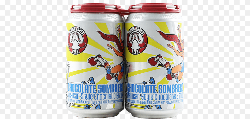 Clown Shoes Chocolate Sombrero Mexican Imperial Stout Clown Shoes Beer, Alcohol, Beverage, Can, Tin Png Image