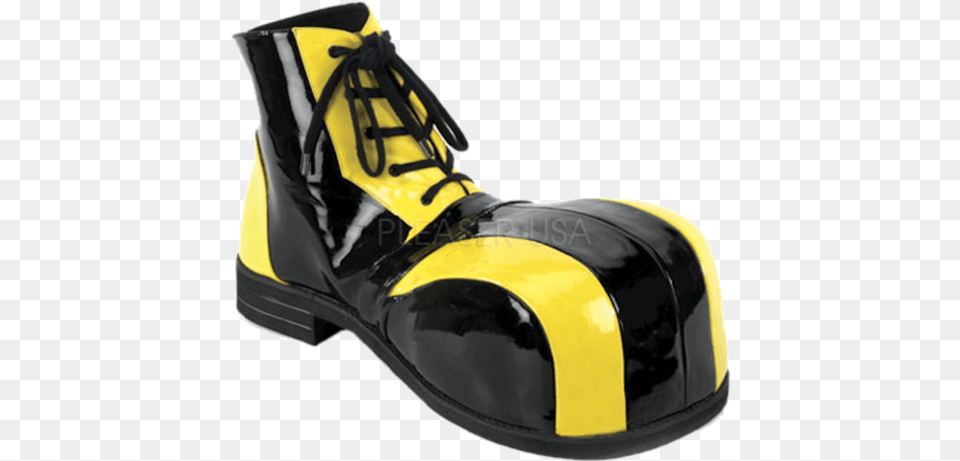 Clown Shoes Yellow And Black Clown Shoes, Clothing, Footwear, Shoe, Sneaker Free Png