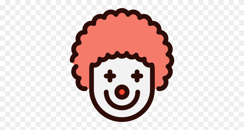 Clown Simple Multicolor Icon With And Vector Format For, Performer, Person, Baby, Face Free Png Download