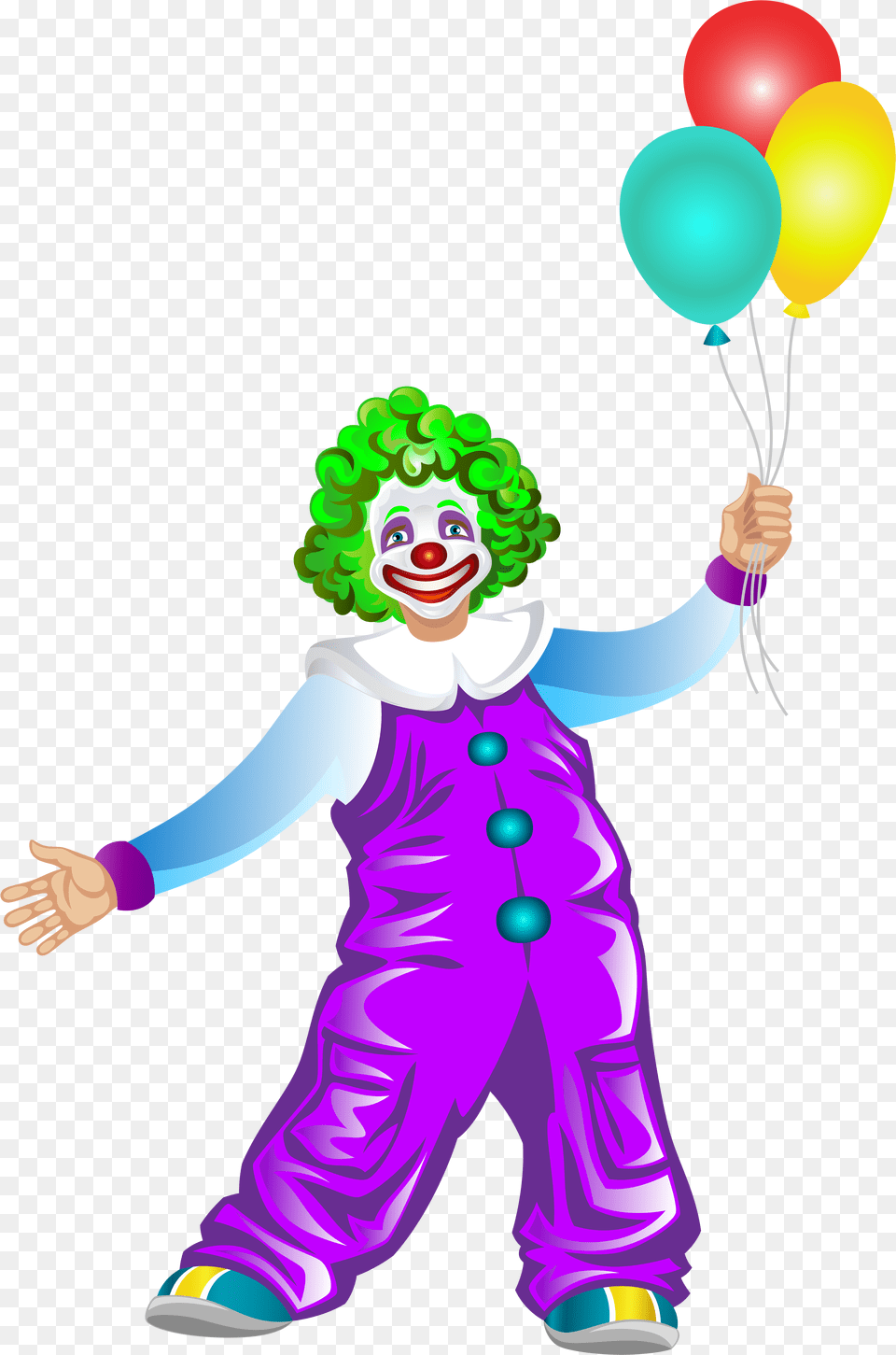 Clown Transparent, Baby, Person, Balloon, Performer Free Png