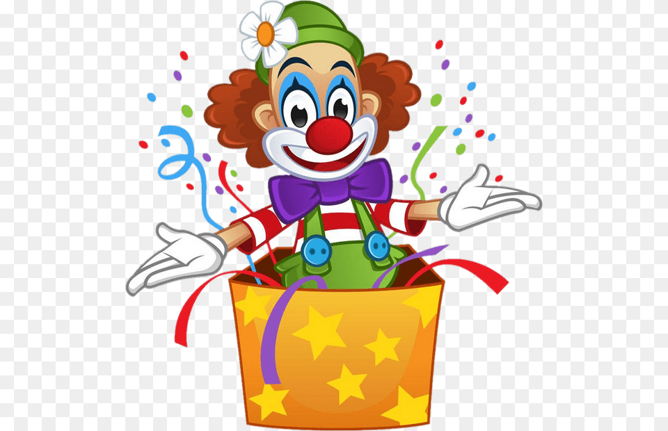 Clown Tube Anniversaire Clown Vector Performer, Person, Baby Free Png Download