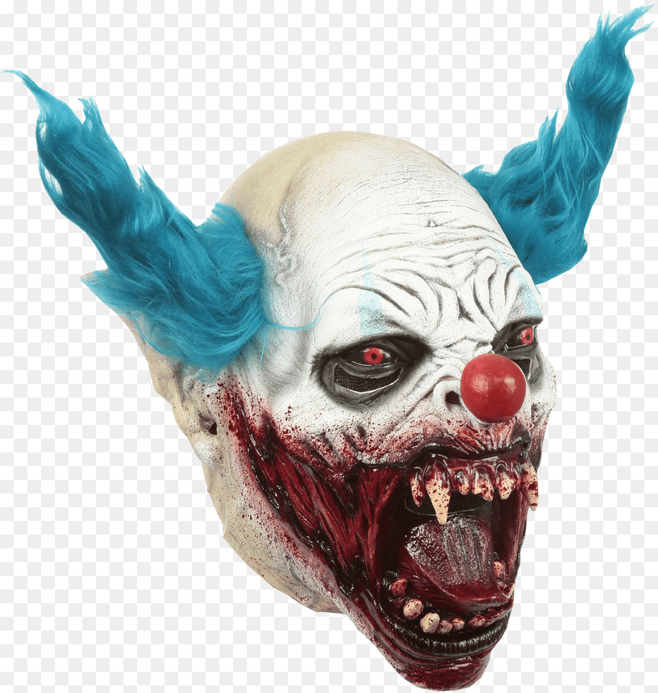 Clown Vampire Scary Halloween Masks Walmart, Adult, Female, Person, Woman Free Transparent Png