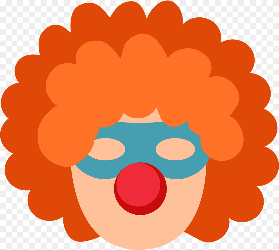 Clown Wig Clipart, Performer, Person, Food, Ketchup Png Image