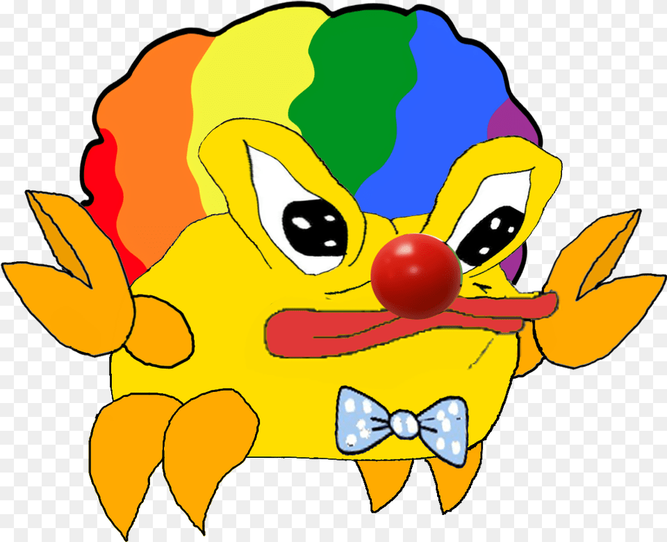 Clown Wig Honkler Crab, Performer, Person, Baby Free Png