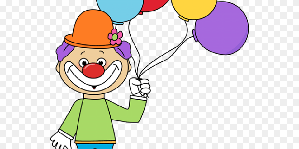 Clown With Balloons Clipart, Balloon, Nature, Outdoors, Snow Png Image