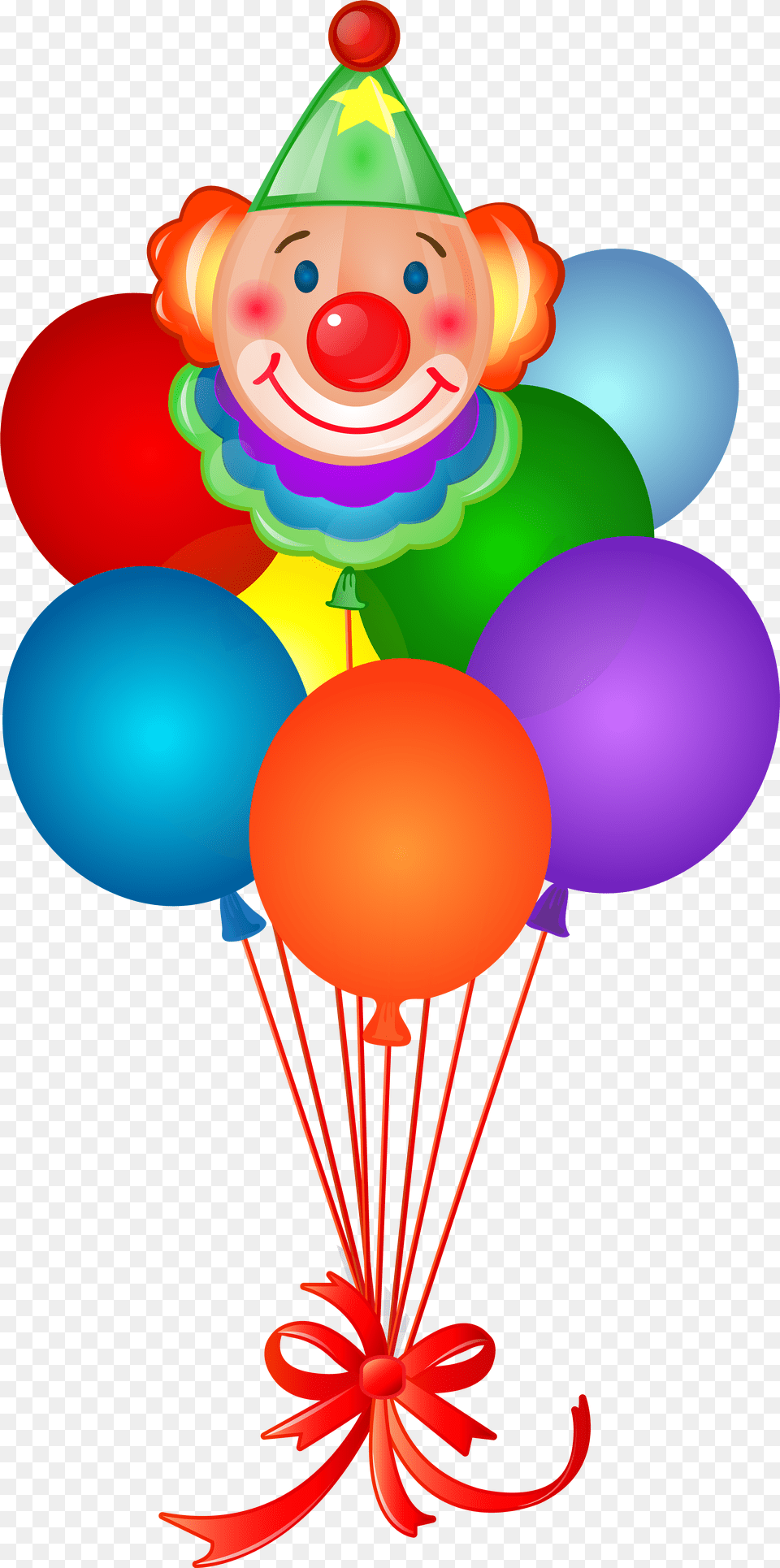 Clown With Balloons Picture Birthday, Balloon, Performer, Person Free Png