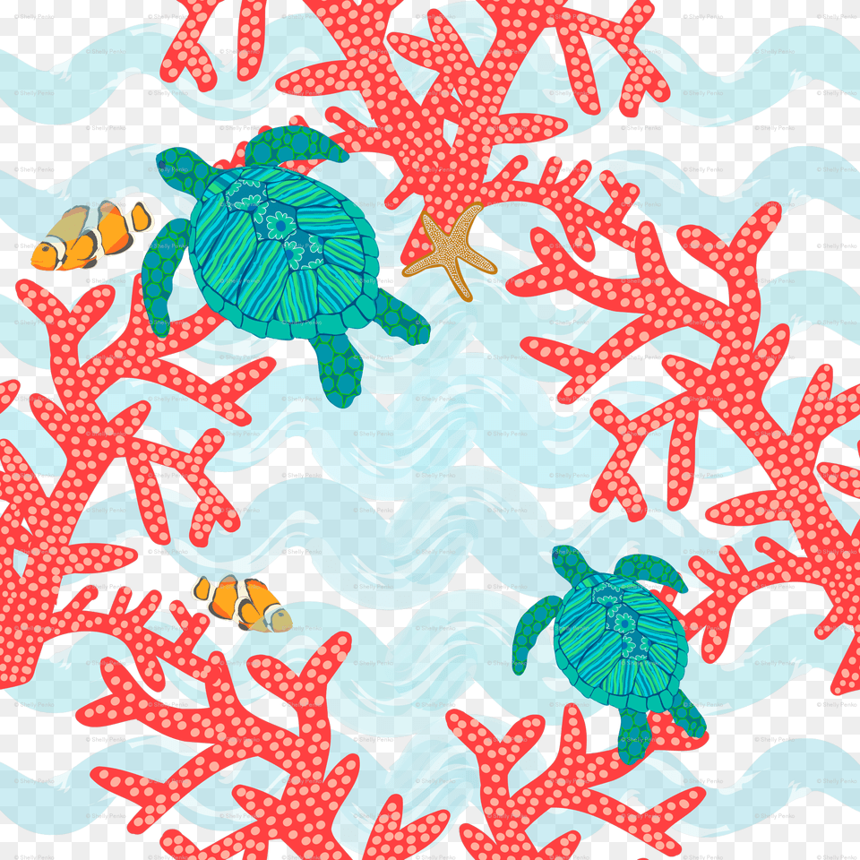 Clownfish, Pattern, Animal, Turtle, Sea Life Free Png