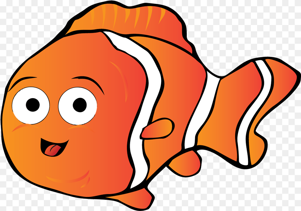 Clownfish Levels Happy Cartoon Fish Transparent, Animal, Sea Life, Baby, Person Free Png Download