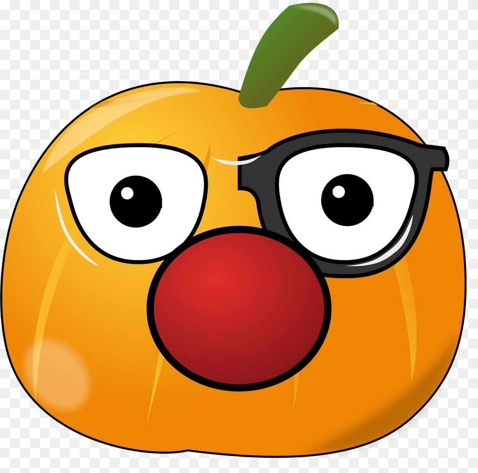 Clowny Pumpkin Clipart, Citrus Fruit, Food, Fruit, Orange Free Transparent Png