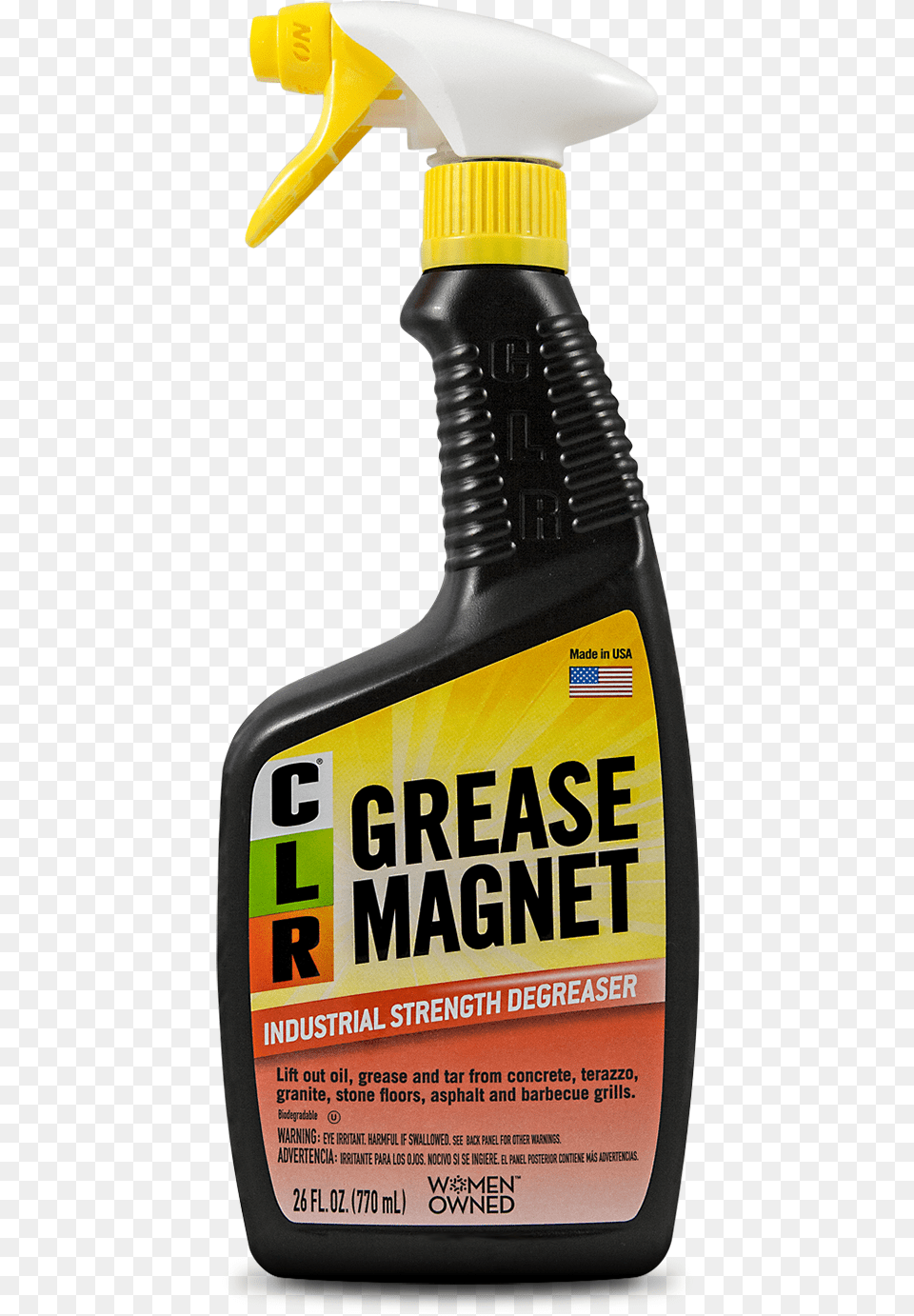 Clr Grease Magnet, Can, Spray Can, Tin, Cleaning Png
