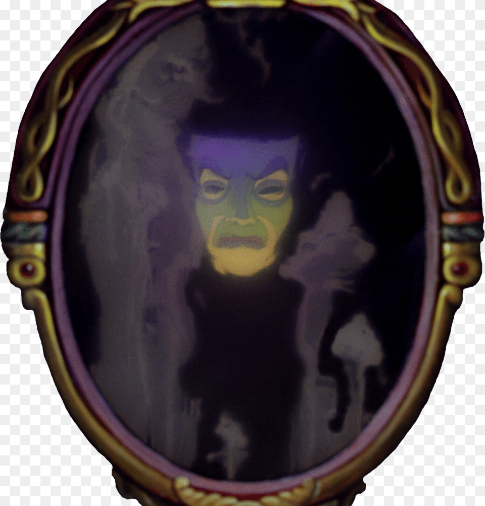 Clsico Esclavo Del Espejo Disney Evil Queen Mirror, Face, Head, Person, Photography Free Transparent Png