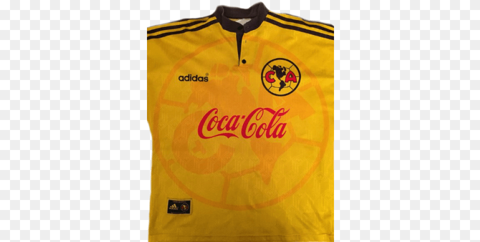 Club America Home 1998 1999 America Adidas Jersey, Clothing, Shirt, Adult, Male Png Image