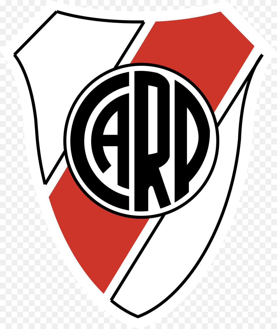 Club Atletico River Plate Logo Logo Do River Plate, Armor, Shield, Ammunition, Grenade Free Transparent Png