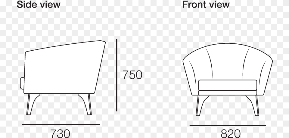 Club Chair, Couch, Furniture, White Board Png Image