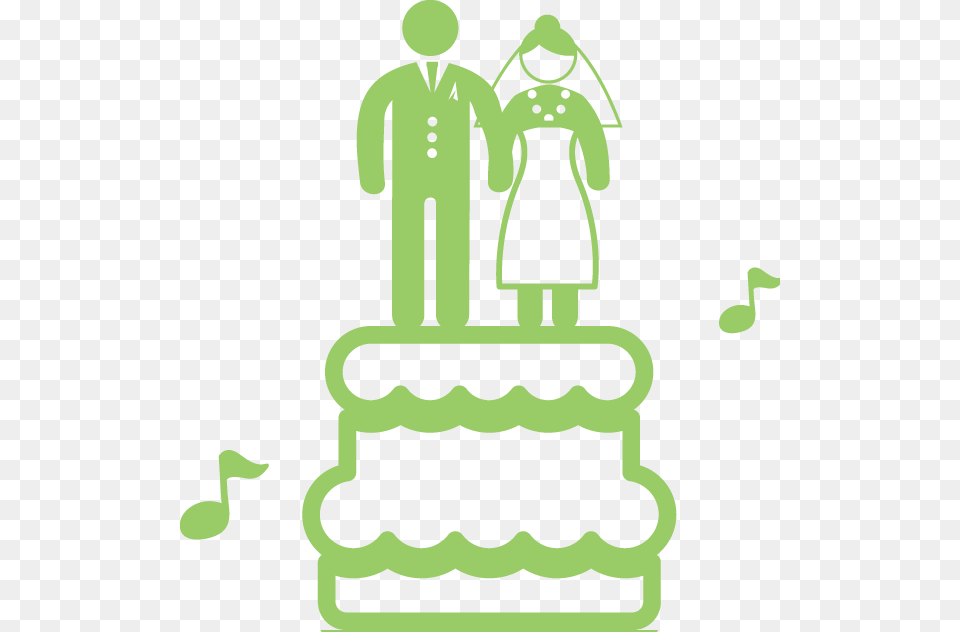 Club Clipart Wedding Dj Marriage Icon, People, Person, Cake, Dessert Png Image