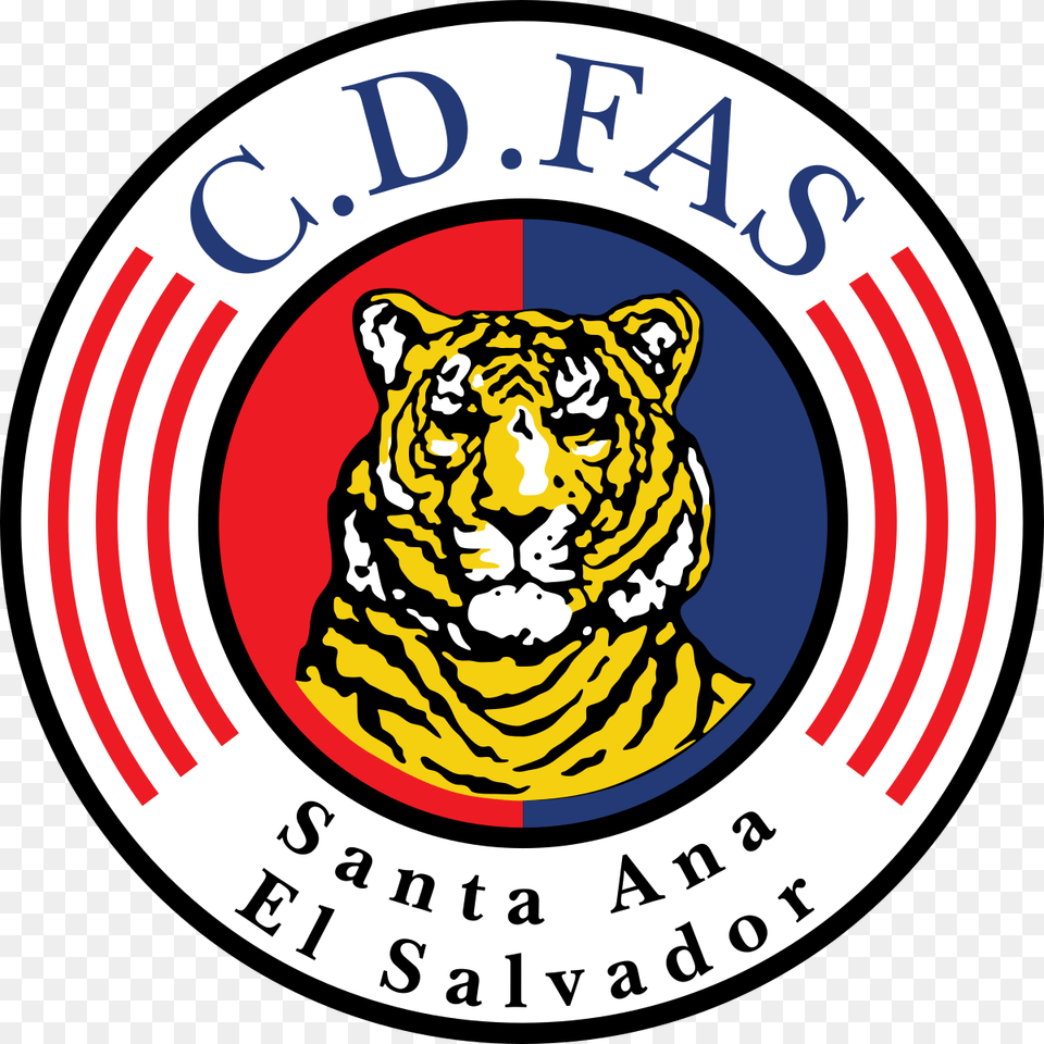 Club Deportivo Fas, Logo, Animal, Mammal, Tiger Png Image