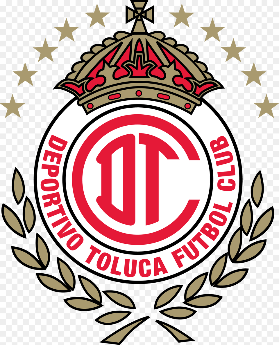 Club Deportivo Toluca Sports Clubs Sports Logos Mexico Deportivo Toluca Fc, Logo, Emblem, Symbol, Badge Free Transparent Png