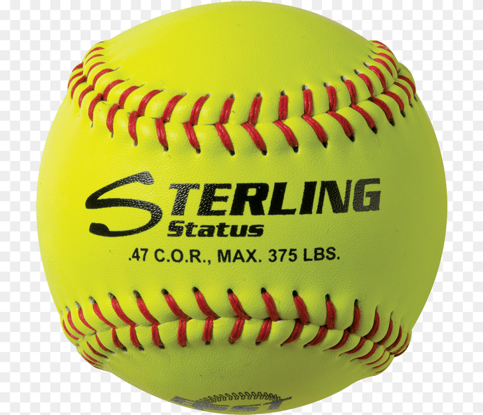 Club Fastpitch Game Leather Softball Soft Ball Ball, Rugby, Rugby Ball, Sport Free Png Download
