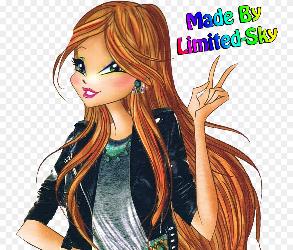 Club Girl Winx Club Flora Fairy Couture, Book, Comics, Publication, Adult Png Image