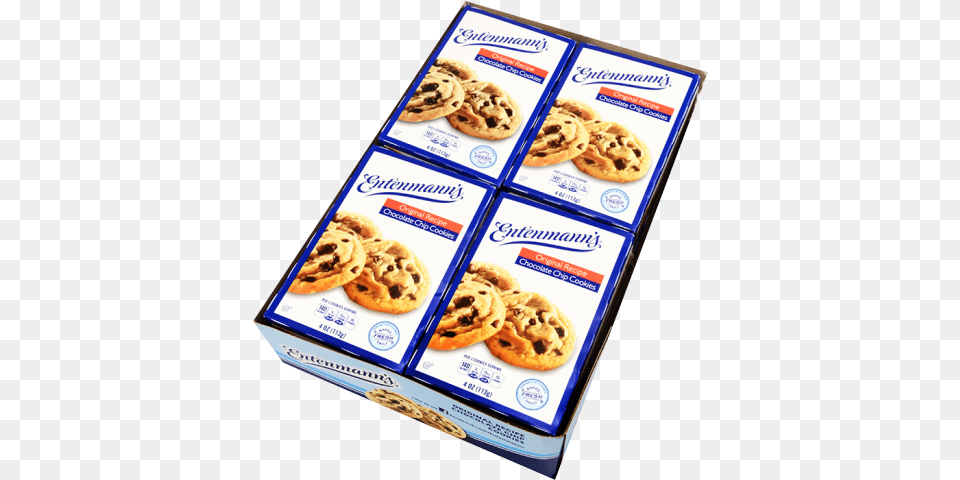 Club Pack Original Recipe Chocolate Chip Cookies Entenmann, Food, Sweets, Cookie, Pizza Png Image