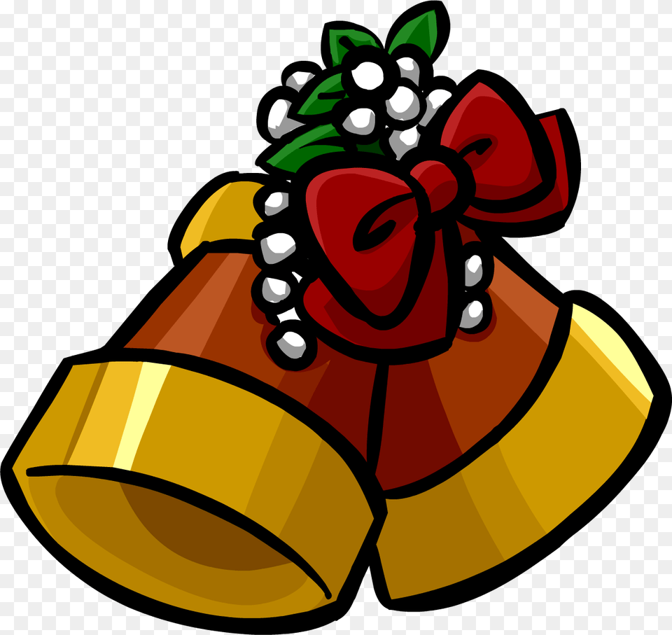 Club Penguin Bells Animated Christmas Bell, Ammunition, Grenade, Weapon Free Png Download