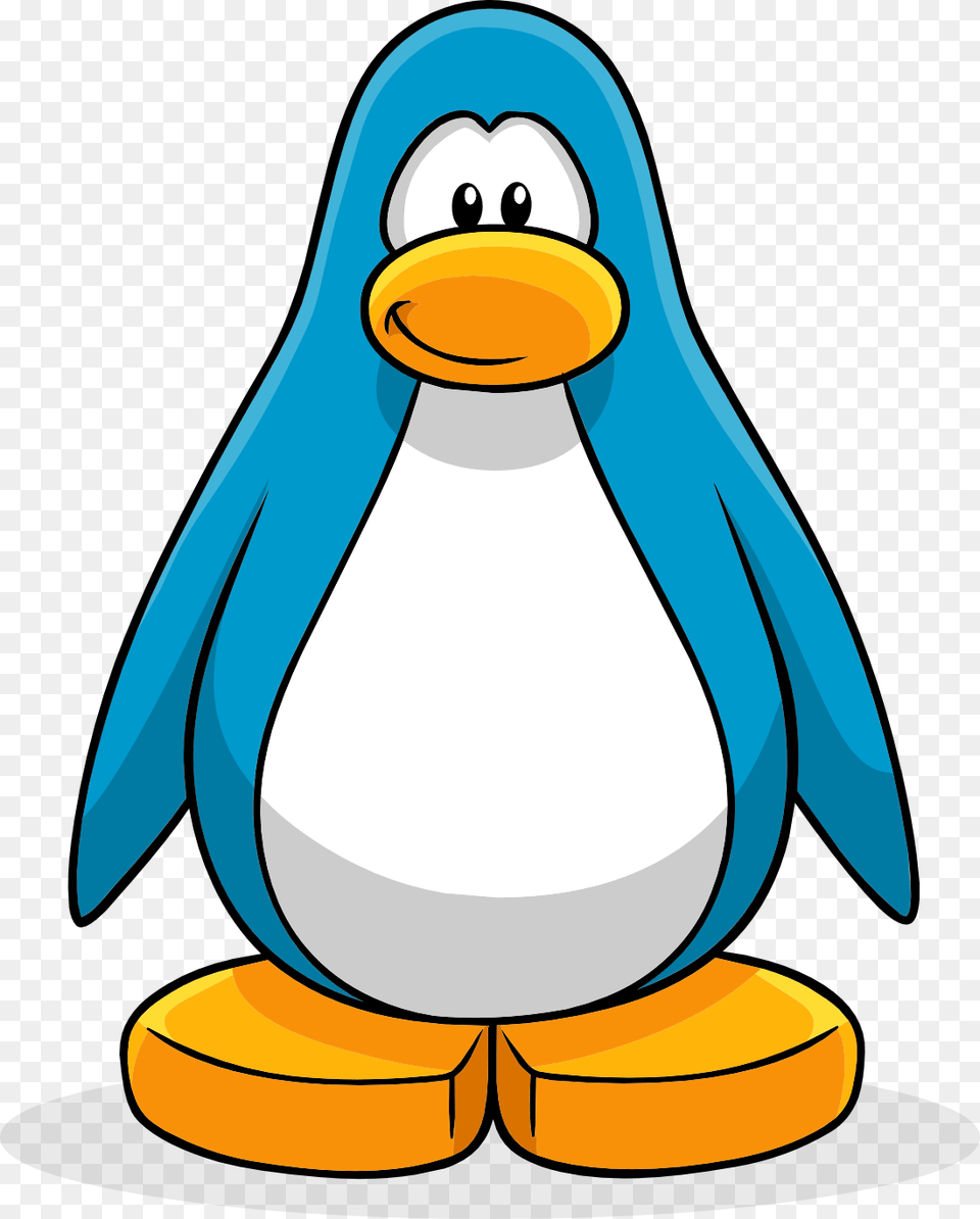 Club Penguin Blue Penguin From Club Penguin, Animal, Bird Free Png Download