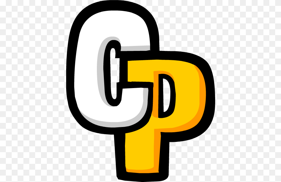 Club Penguin Club Penguin Logo Cp, Cross, Symbol, Text Free Transparent Png
