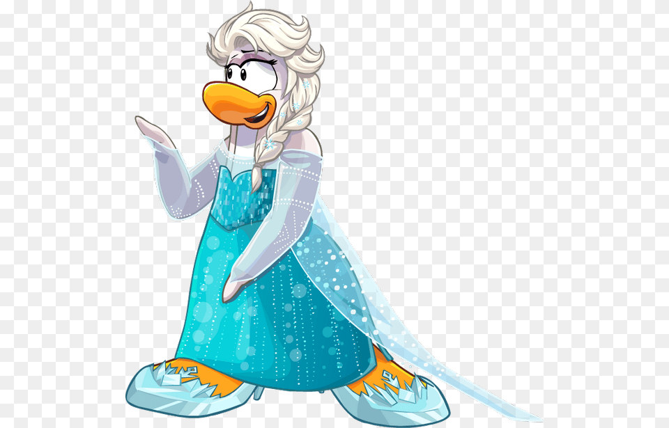 Club Penguin Frozen Elsa Download Club Penguin Frozen Fever, Book, Publication, Comics, Adult Free Png