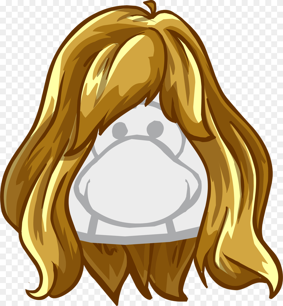 Club Penguin Girls Hair Png