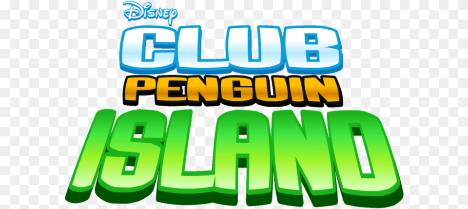 Club Penguin Logo Logodix Horizontal, Green Png Image
