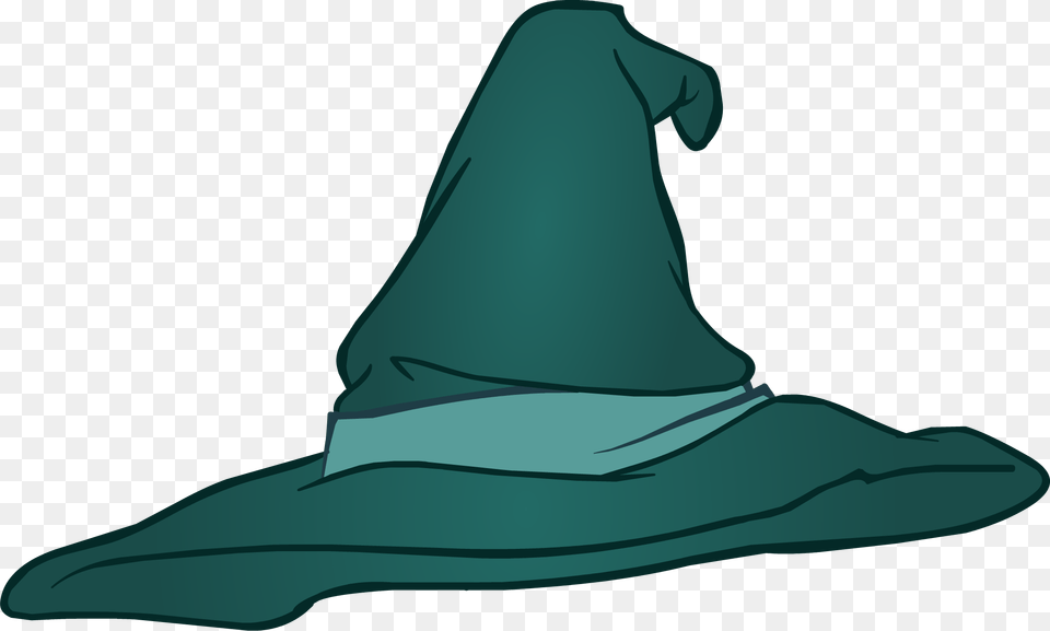 Club Penguin Magic Hat Green Witch Hat, Animal, Fish, Sea Life, Shark Free Png