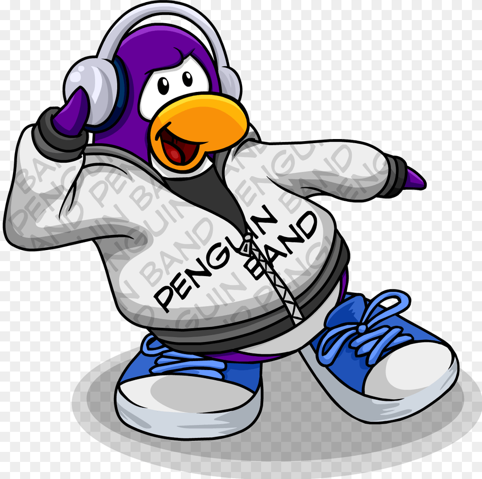 Club Penguin Purple Penguin, Clothing, Footwear, Shoe, Sneaker Free Transparent Png