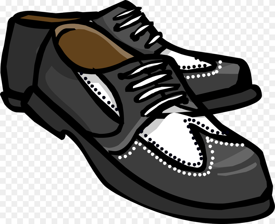 Club Penguin Rewritten Wiki Black Shoes Cartoon, Clothing, Footwear, Shoe, Sneaker Free Png Download
