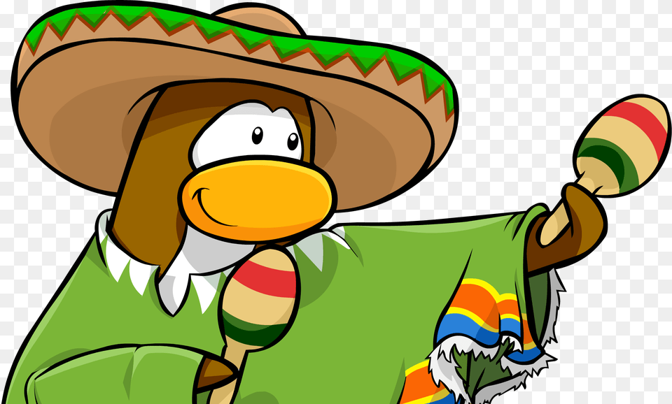 Club Penguin Rewritten Wiki Cartoon, Clothing, Hat, Sombrero, Baby Png
