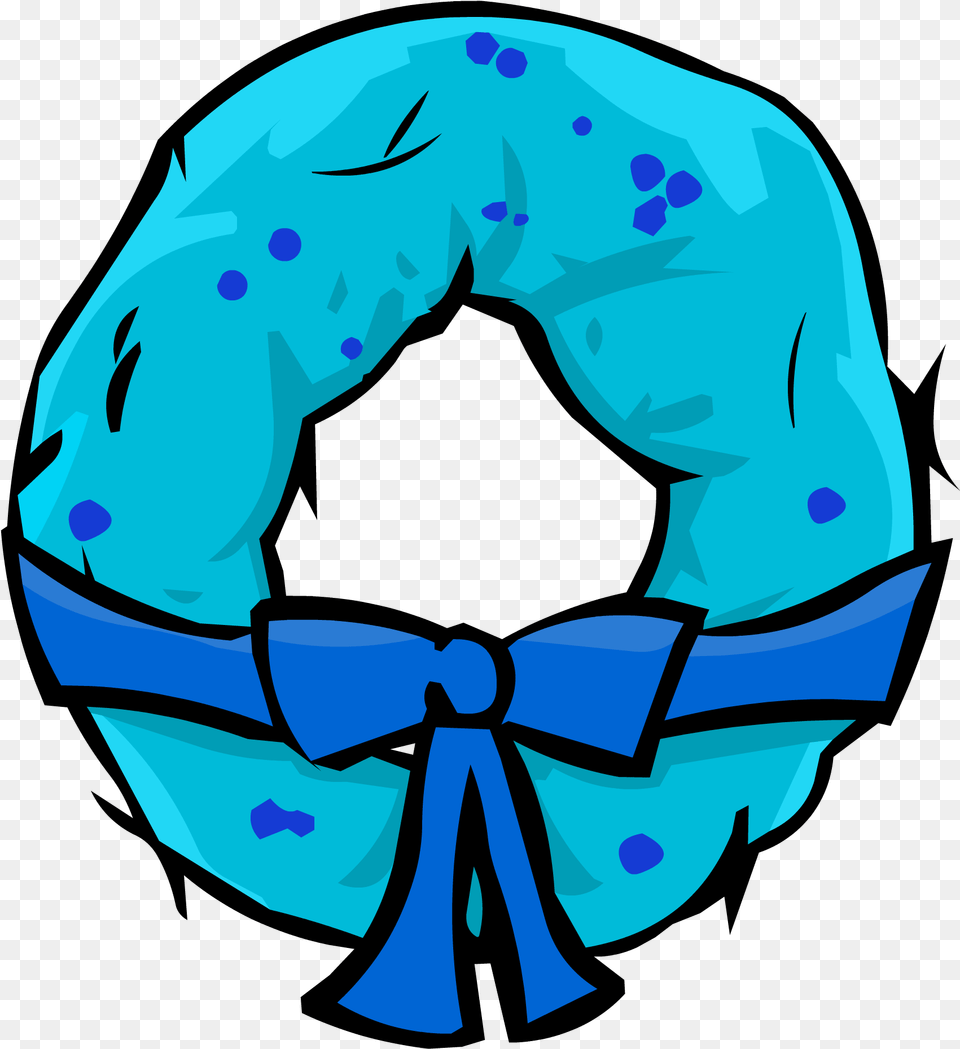 Club Penguin Rewritten Wiki Christmas Wreath, Ct Scan, Sweets, Food, Turquoise Png Image