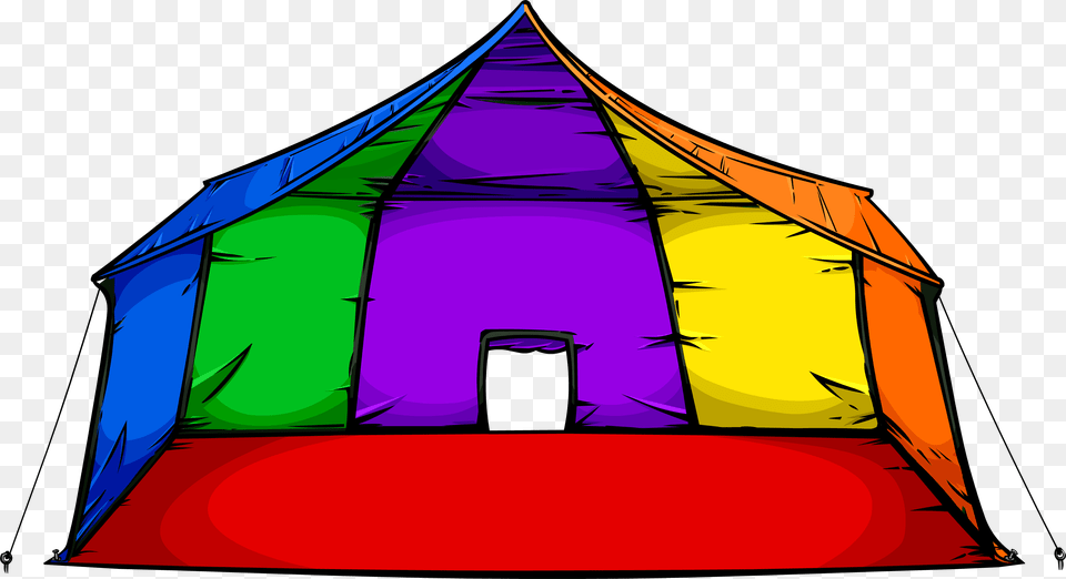 Club Penguin Rewritten Wiki Club Penguin Circus Igloo, Tent, Outdoors, Camping, Nature Free Png Download