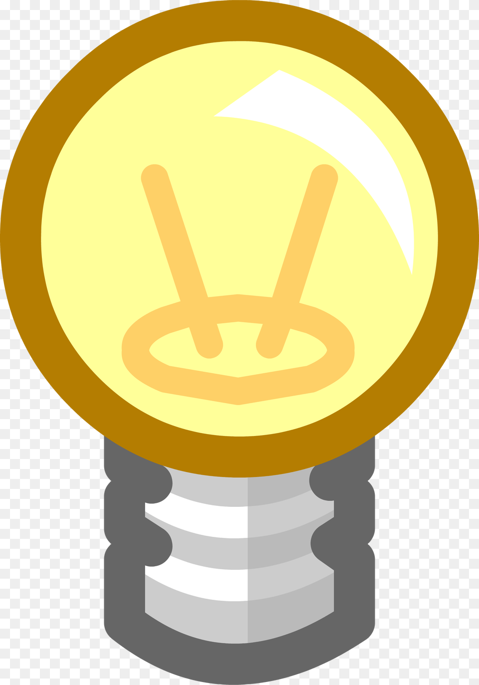 Club Penguin Rewritten Wiki Club Penguin Light Bulb Emoji, Lightbulb, Lighting Png Image