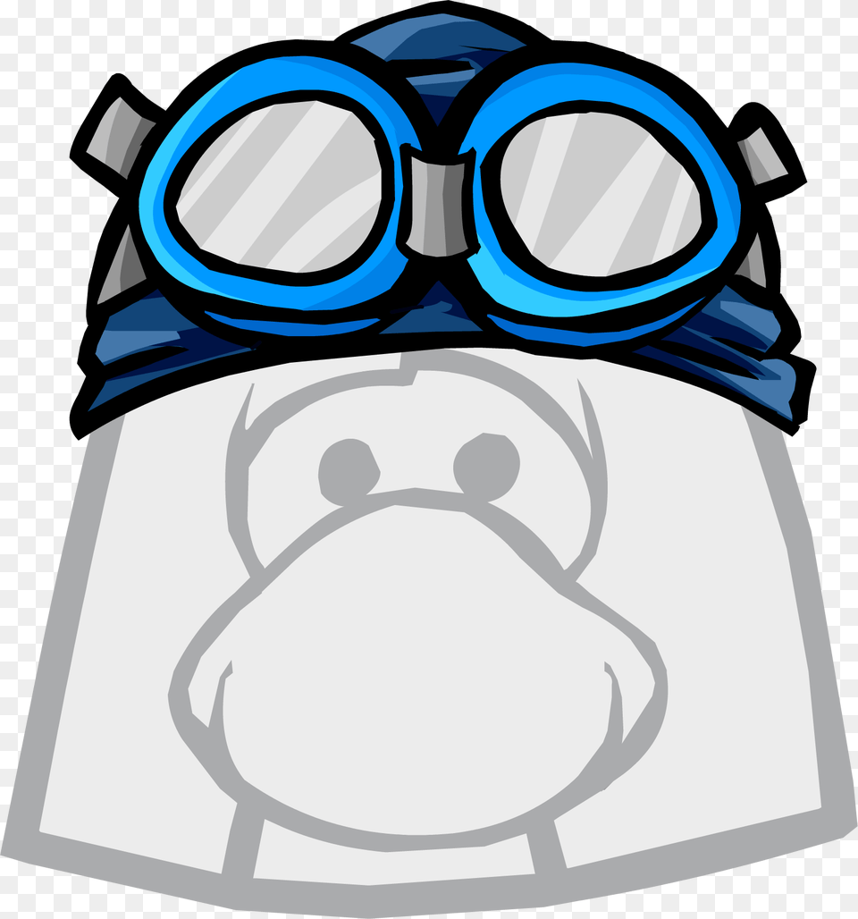 Club Penguin Rewritten Wiki Club Penguin Optic Headset, Accessories, Goggles Png